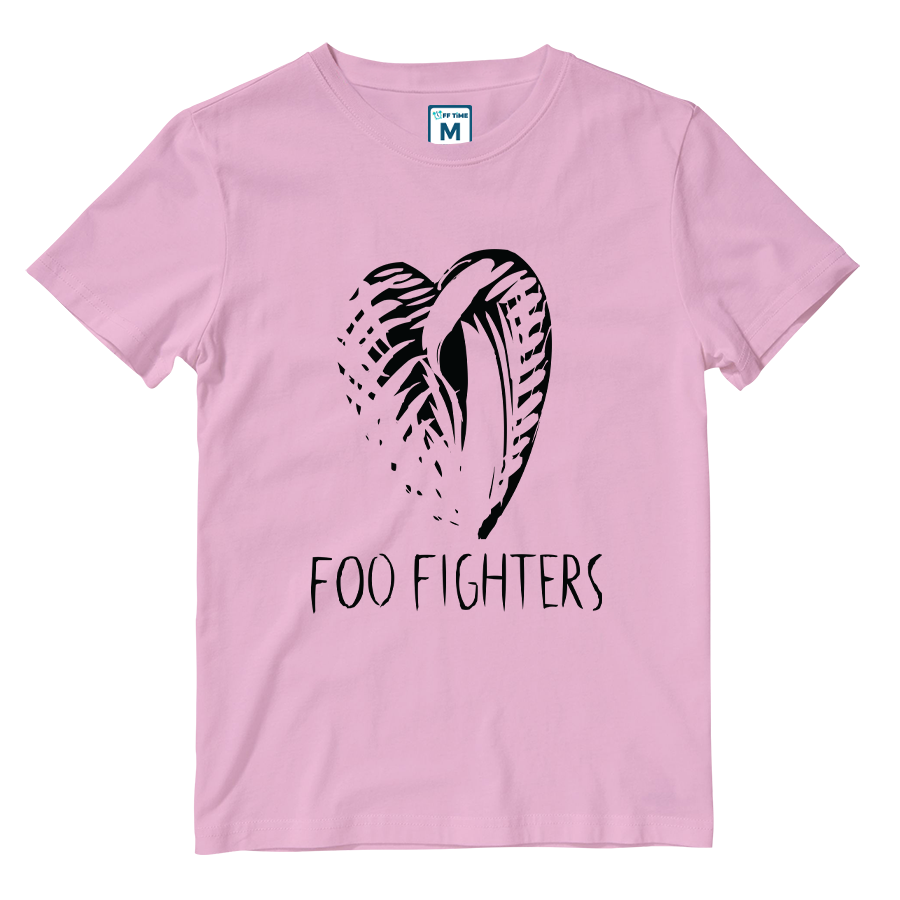 Cotton Shirt: Foo Fighters Heart