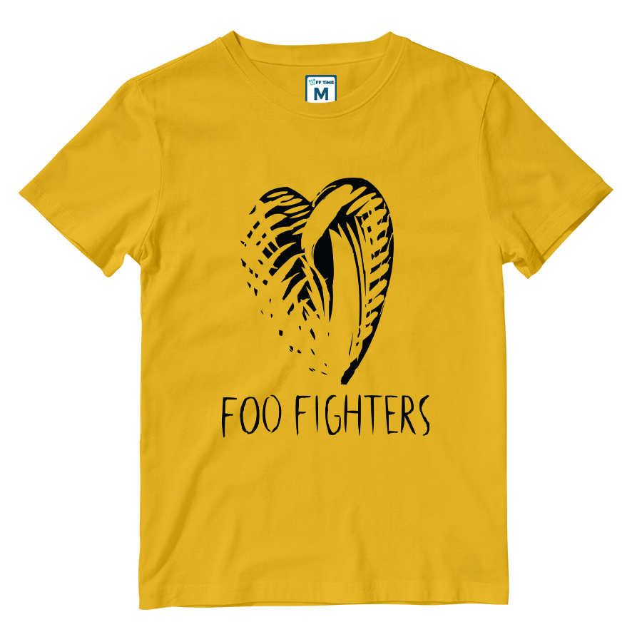 Cotton Shirt: Foo Fighters Heart
