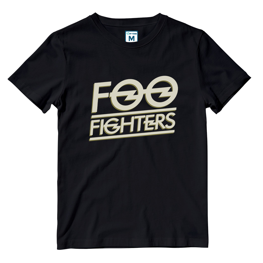 Cotton Shirt: Foo Fighters Lightning