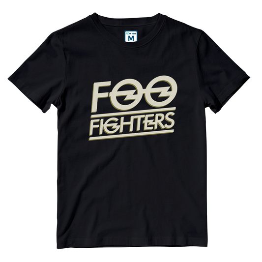 Cotton Shirt: Foo Fighters Lightning