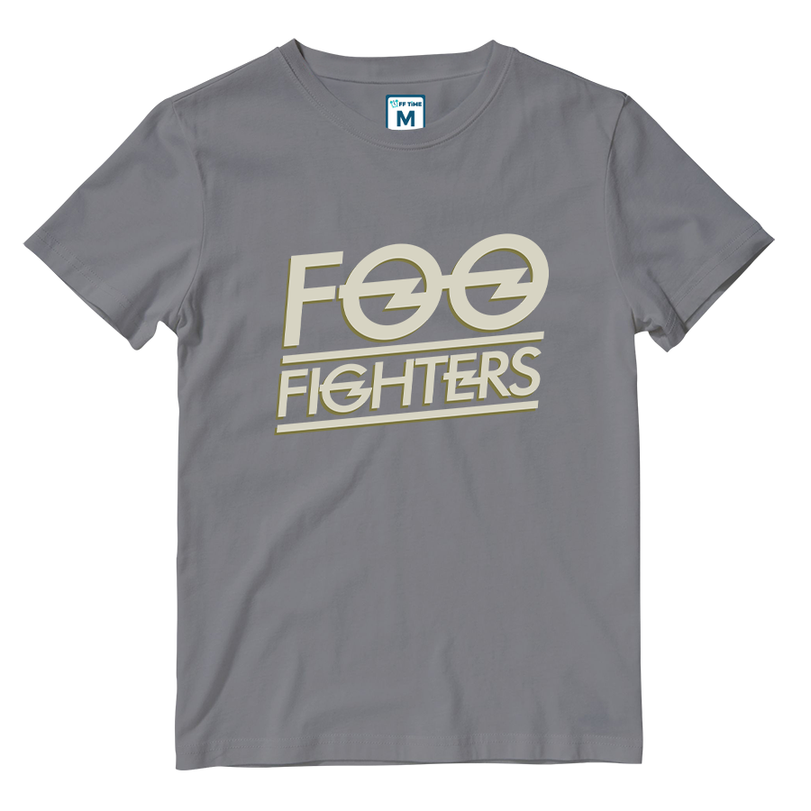 Cotton Shirt: Foo Fighters Lightning