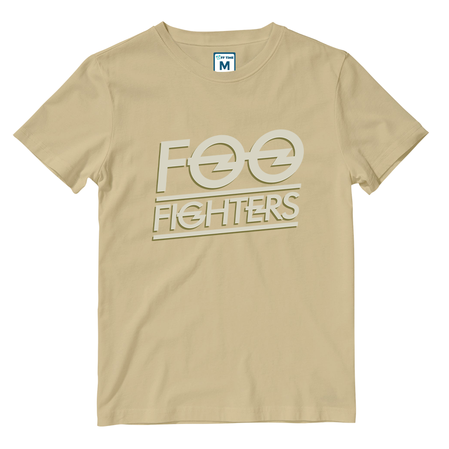 Cotton Shirt: Foo Fighters Lightning