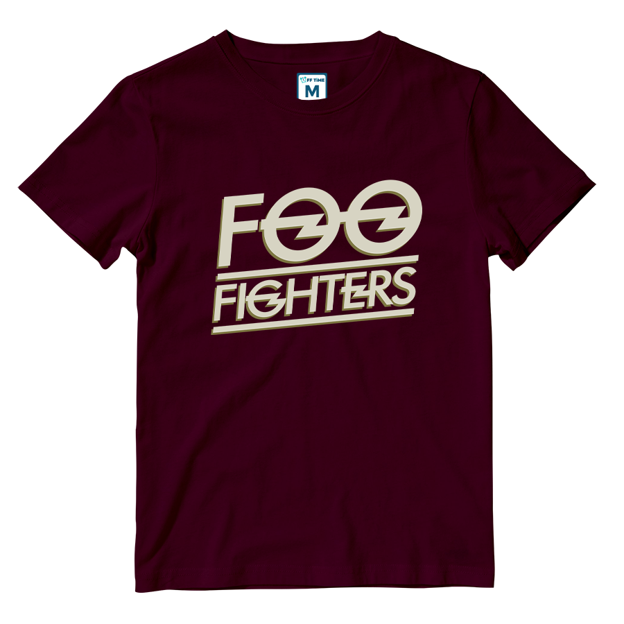 Cotton Shirt: Foo Fighters Lightning