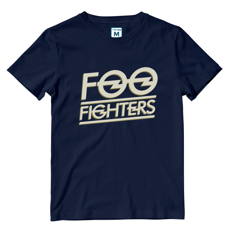 Cotton Shirt: Foo Fighters Lightning