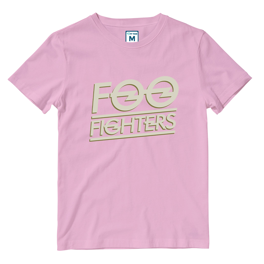 Cotton Shirt: Foo Fighters Lightning
