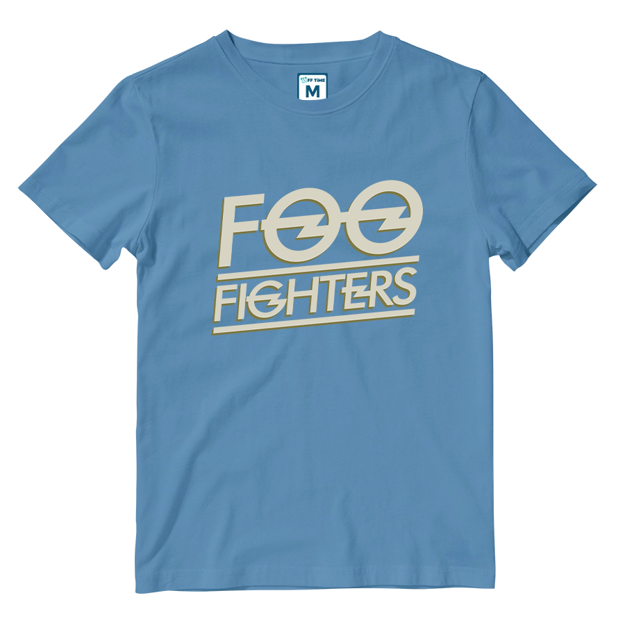 Cotton Shirt: Foo Fighters Lightning