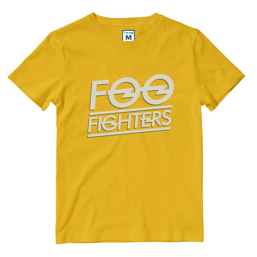 Cotton Shirt: Foo Fighters Lightning