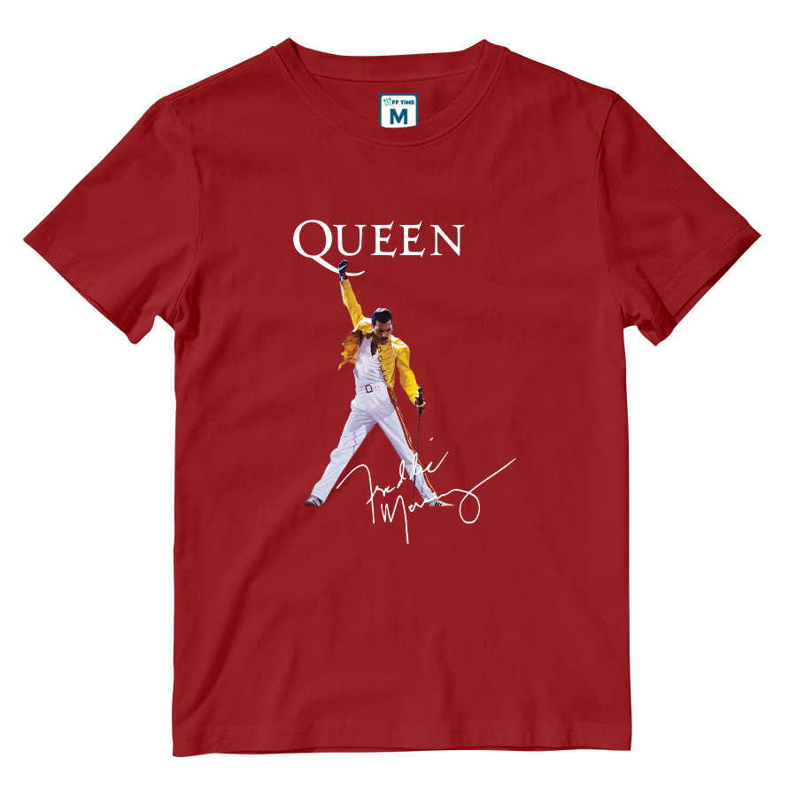 Cotton Shirt: Freddie Mercury Signature