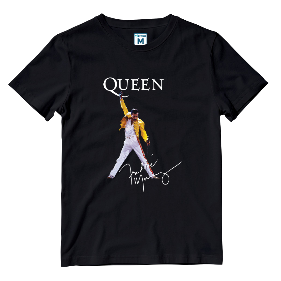 Cotton Shirt: Freddie Mercury Signature