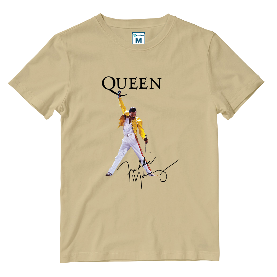 Cotton Shirt: Freddie Mercury Signature