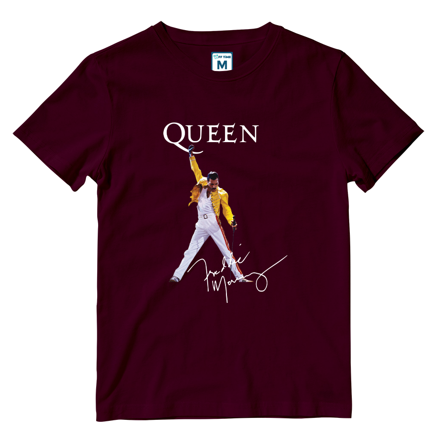 Cotton Shirt: Freddie Mercury Signature