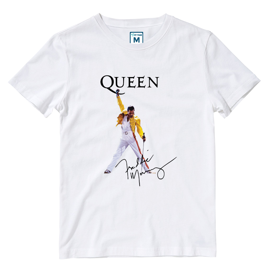 Cotton Shirt: Freddie Mercury Signature