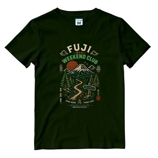 Cotton Shirt: Fuji Weekend