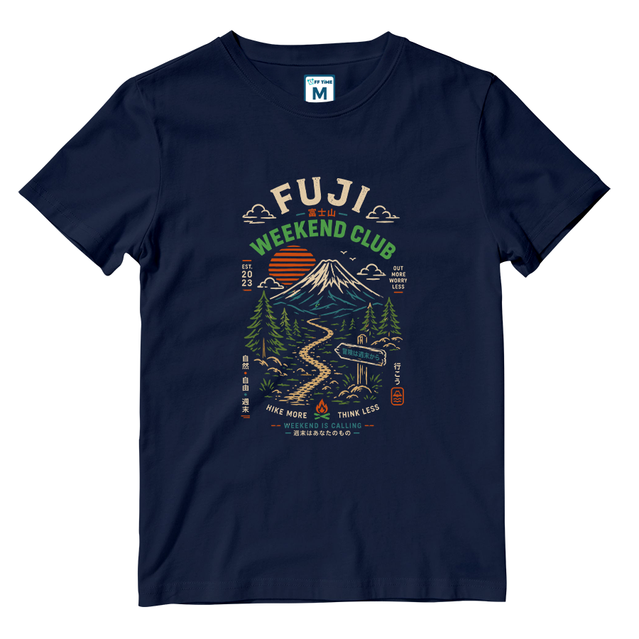 Cotton Shirt: Fuji Weekend