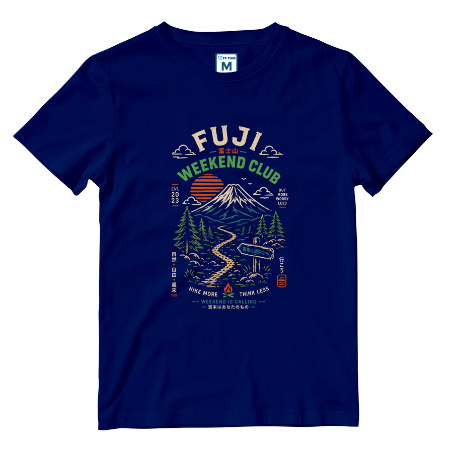 Cotton Shirt: Fuji Weekend