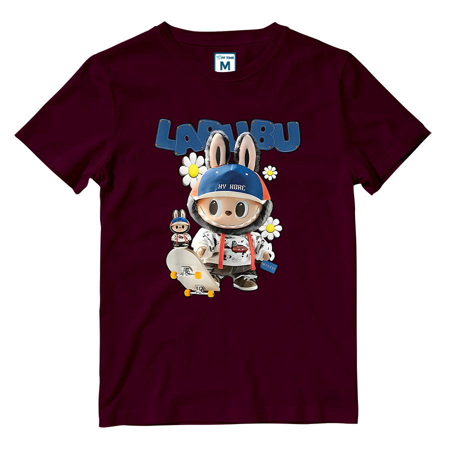 Cotton Shirt: Funny Labubu Labubu Party Men Boy