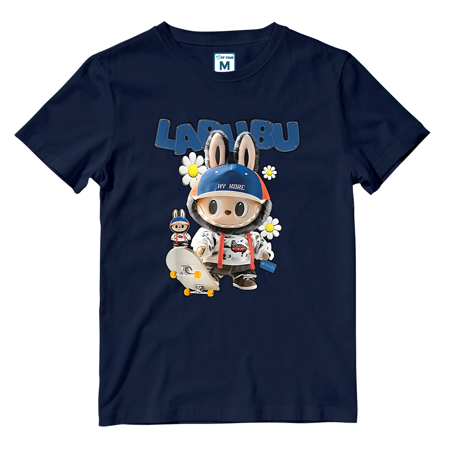 Cotton Shirt: Funny Labubu Labubu Party Men Boy