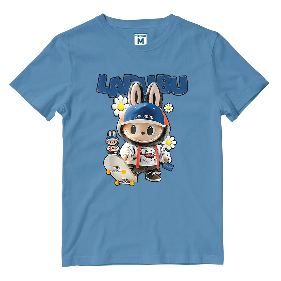 Cotton Shirt: Funny Labubu Labubu Party Men Boy