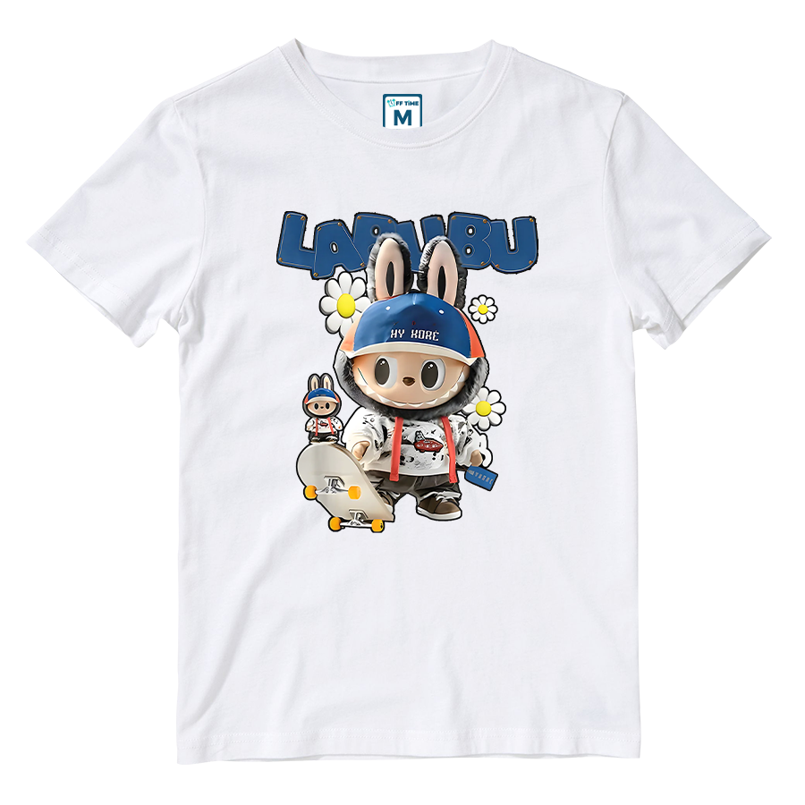 Cotton Shirt: Funny Labubu Labubu Party Men Boy