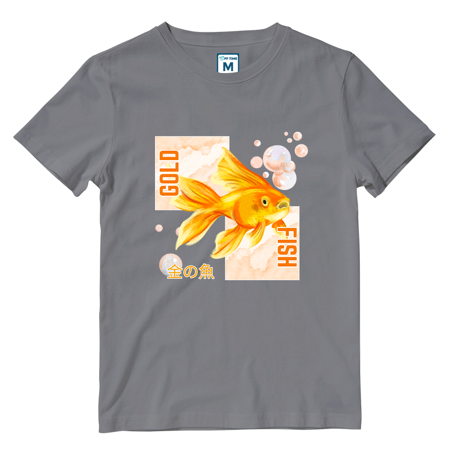 Cotton Shirt: GOLD FISH