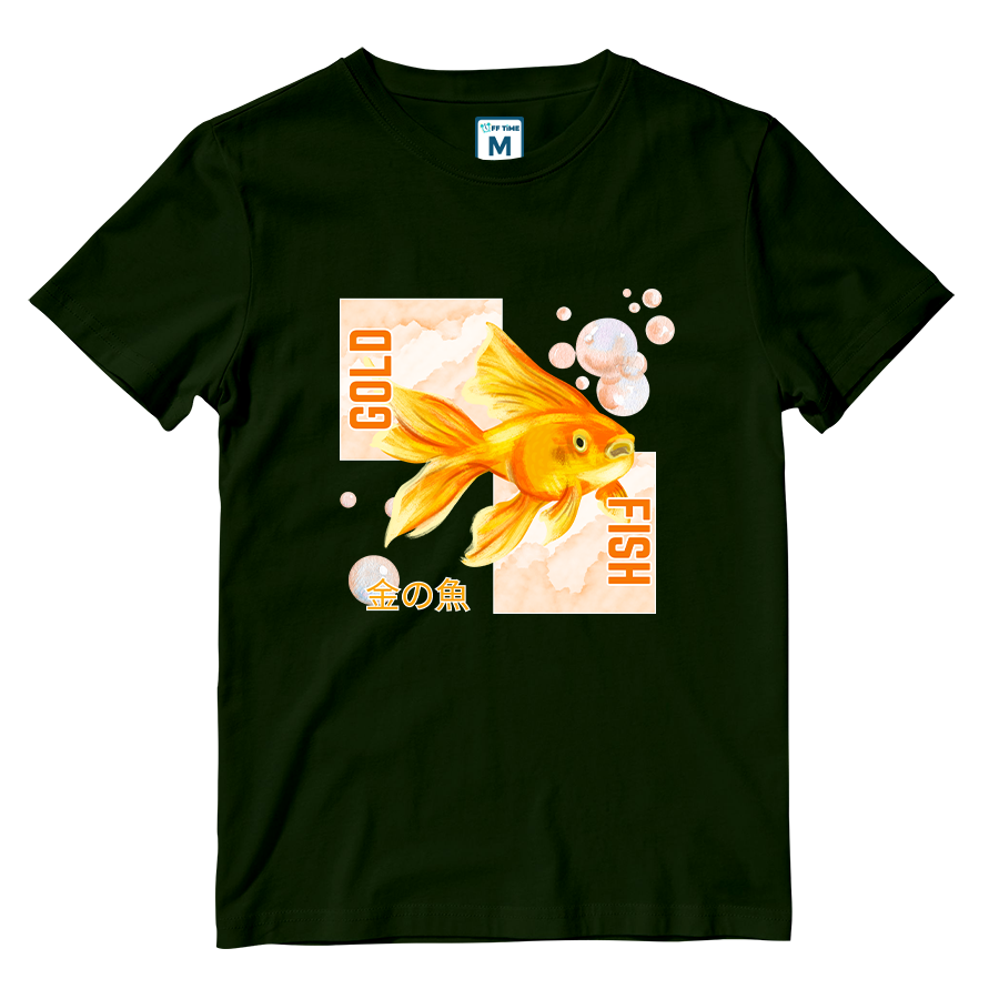 Cotton Shirt: GOLD FISH
