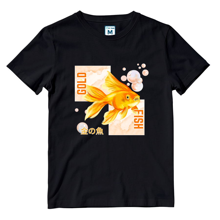 Cotton Shirt: GOLD FISH