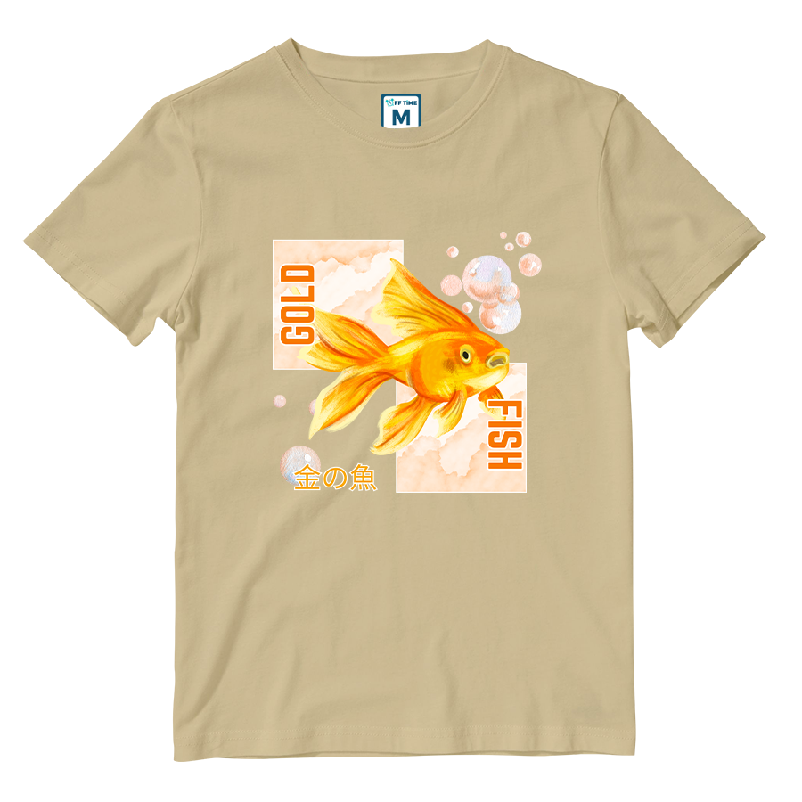 Cotton Shirt: GOLD FISH