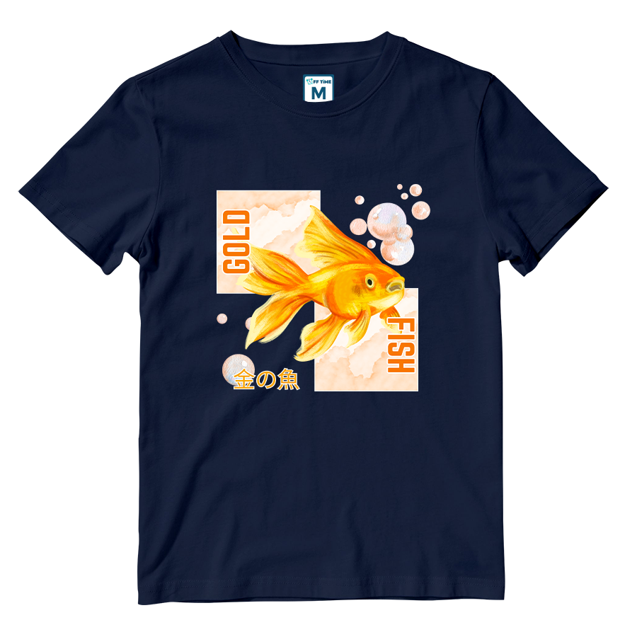 Cotton Shirt: GOLD FISH