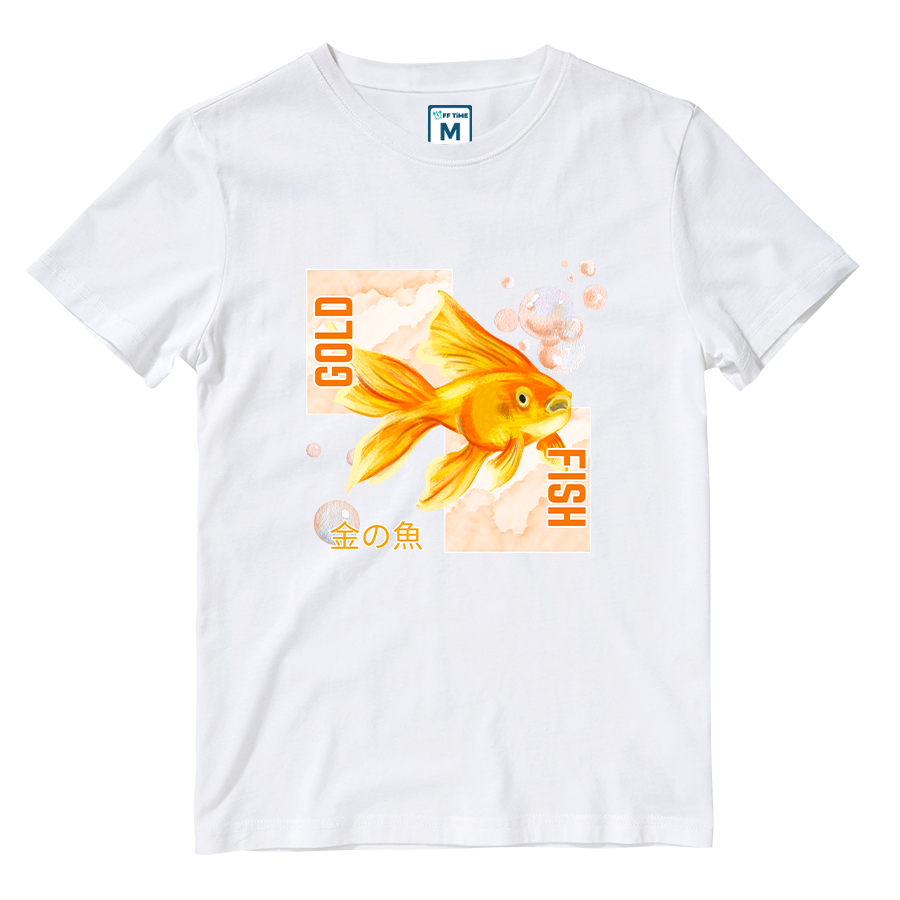 Cotton Shirt: GOLD FISH