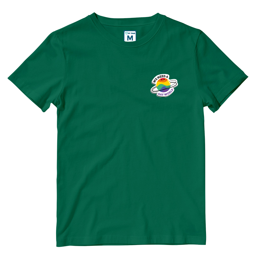 Cotton Shirt: Gay World