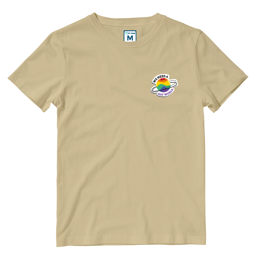 Cotton Shirt: Gay World
