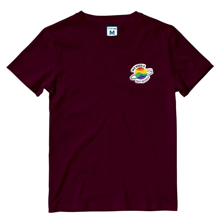 Cotton Shirt: Gay World