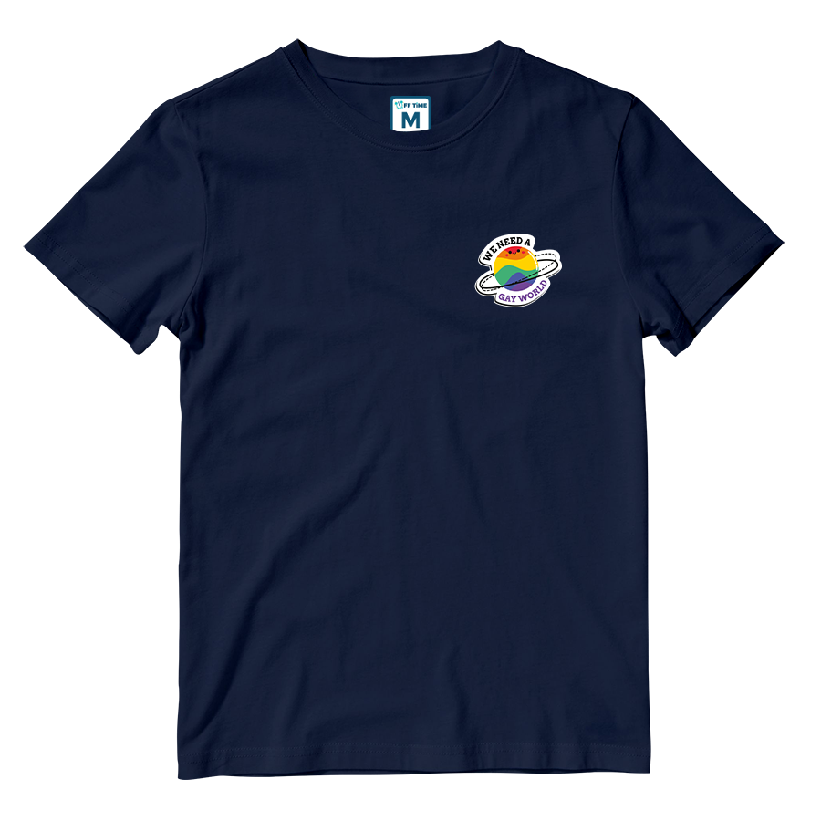 Cotton Shirt: Gay World