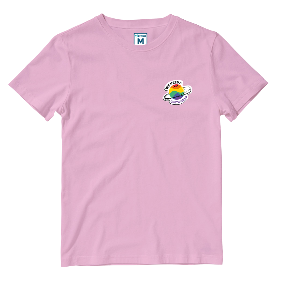 Cotton Shirt: Gay World