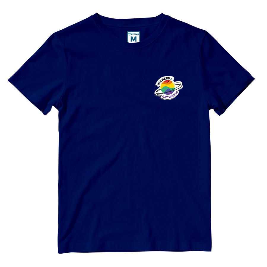 Cotton Shirt: Gay World