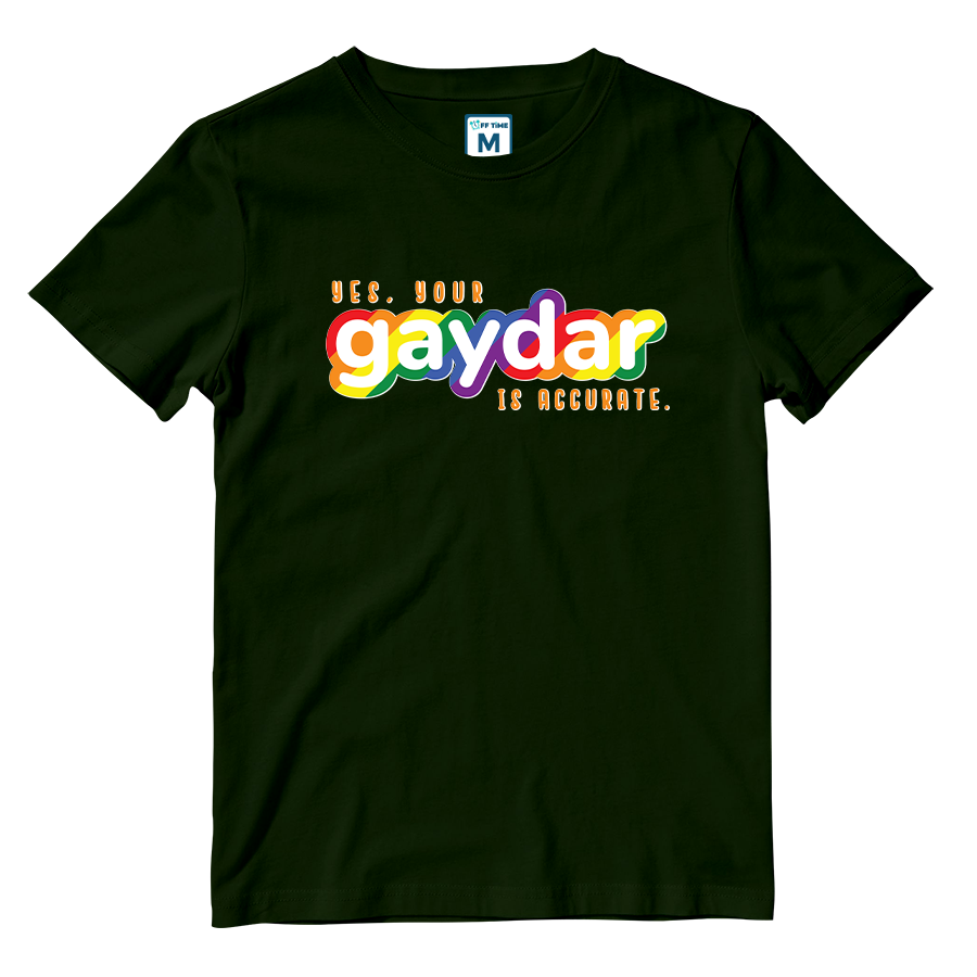 Cotton Shirt: Gaydar