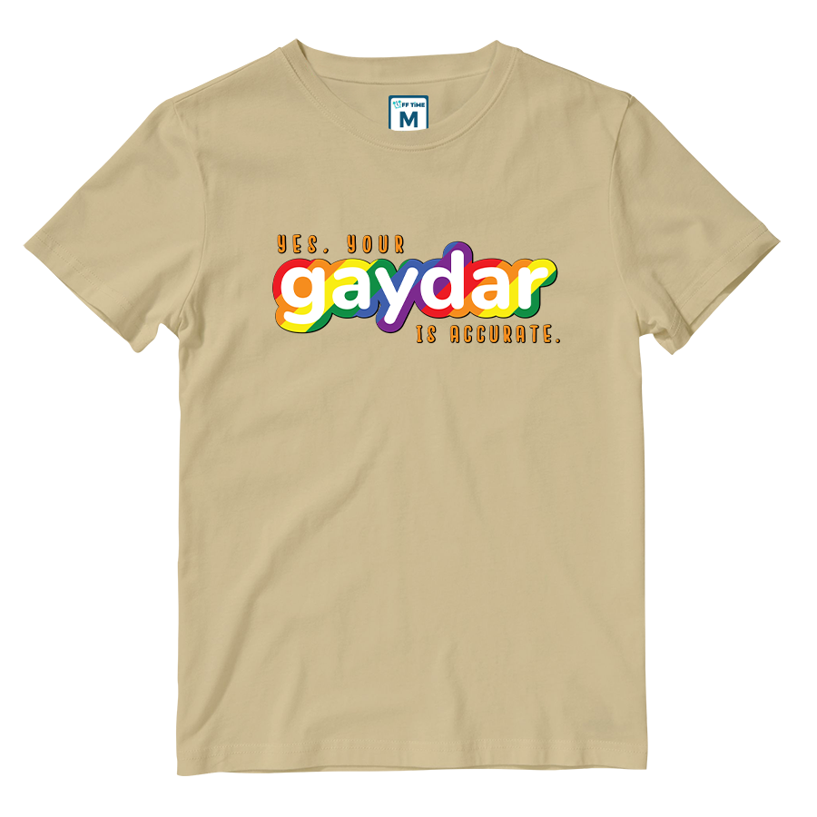 Cotton Shirt: Gaydar