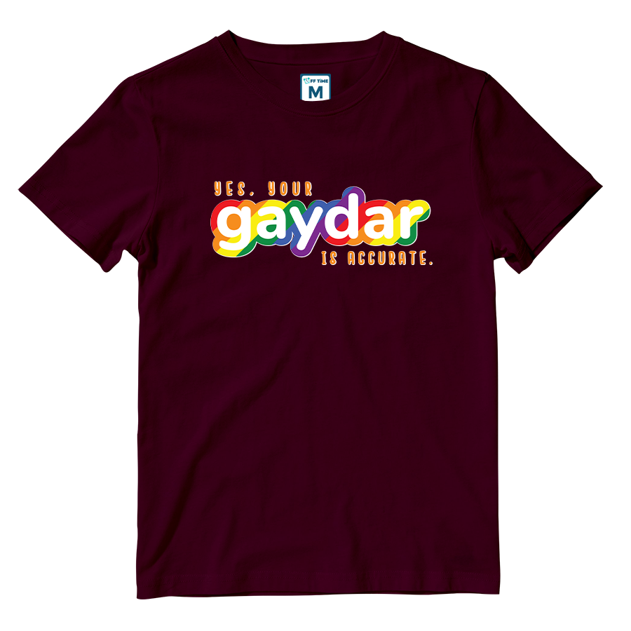 Cotton Shirt: Gaydar