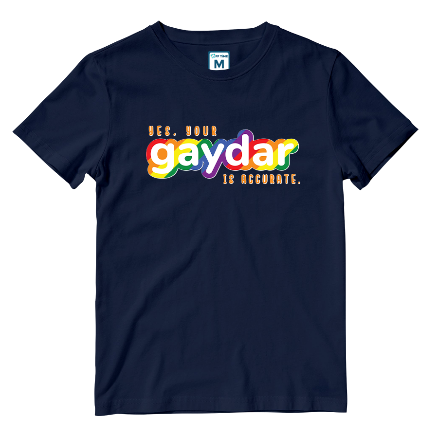 Cotton Shirt: Gaydar