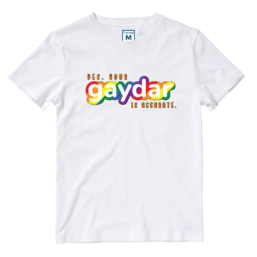 Cotton Shirt: Gaydar