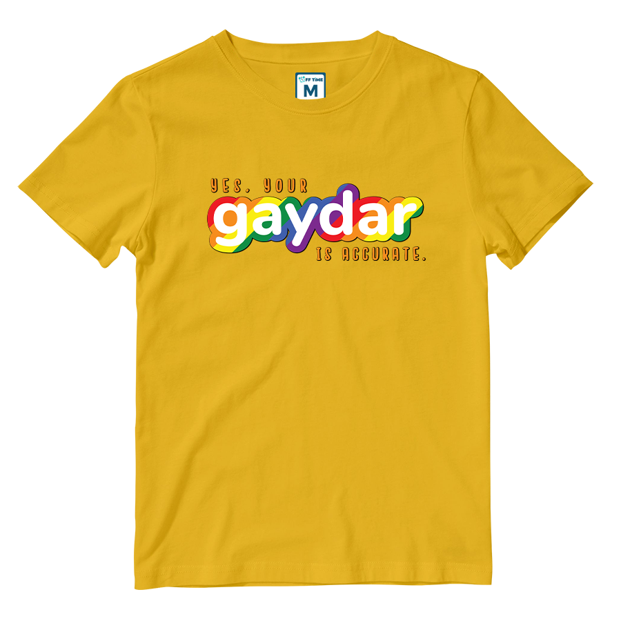 Cotton Shirt: Gaydar