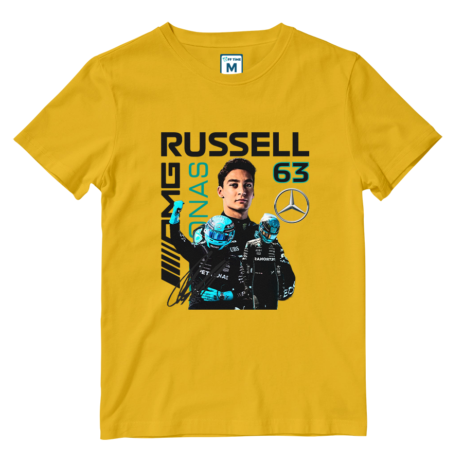Cotton Shirt: George Russell