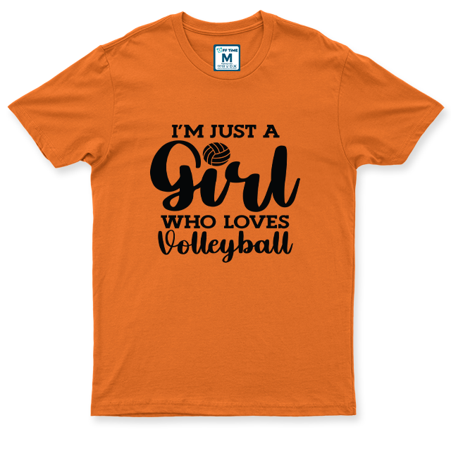 Drifit Shirt: Girl Volleyball