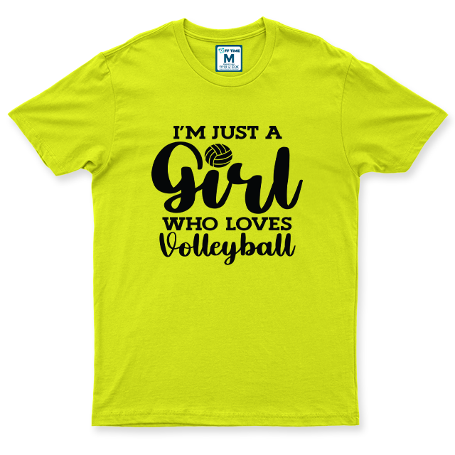 Drifit Shirt: Girl Volleyball