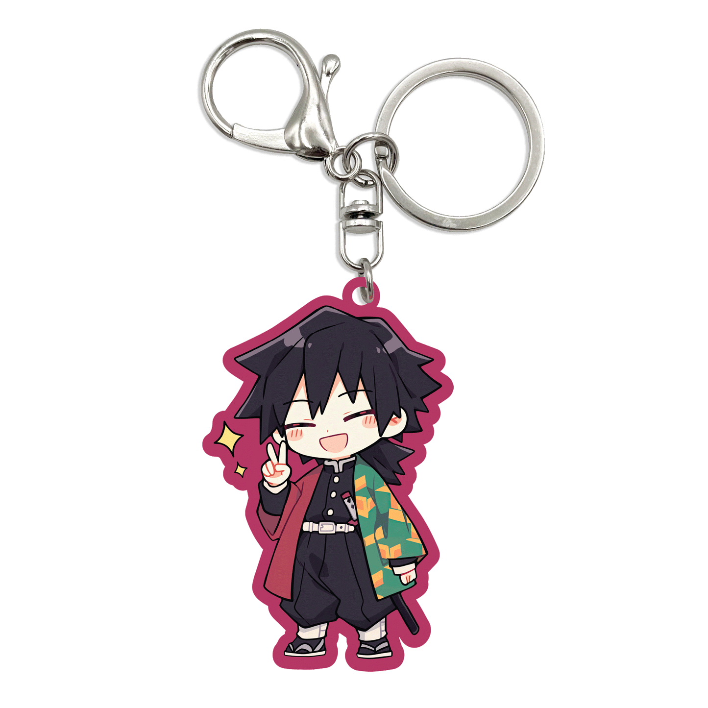 Acrylic Bag Charm: Giyu Peace Star