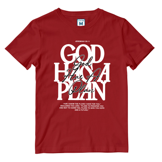Cotton Shirt: God Has a Plan