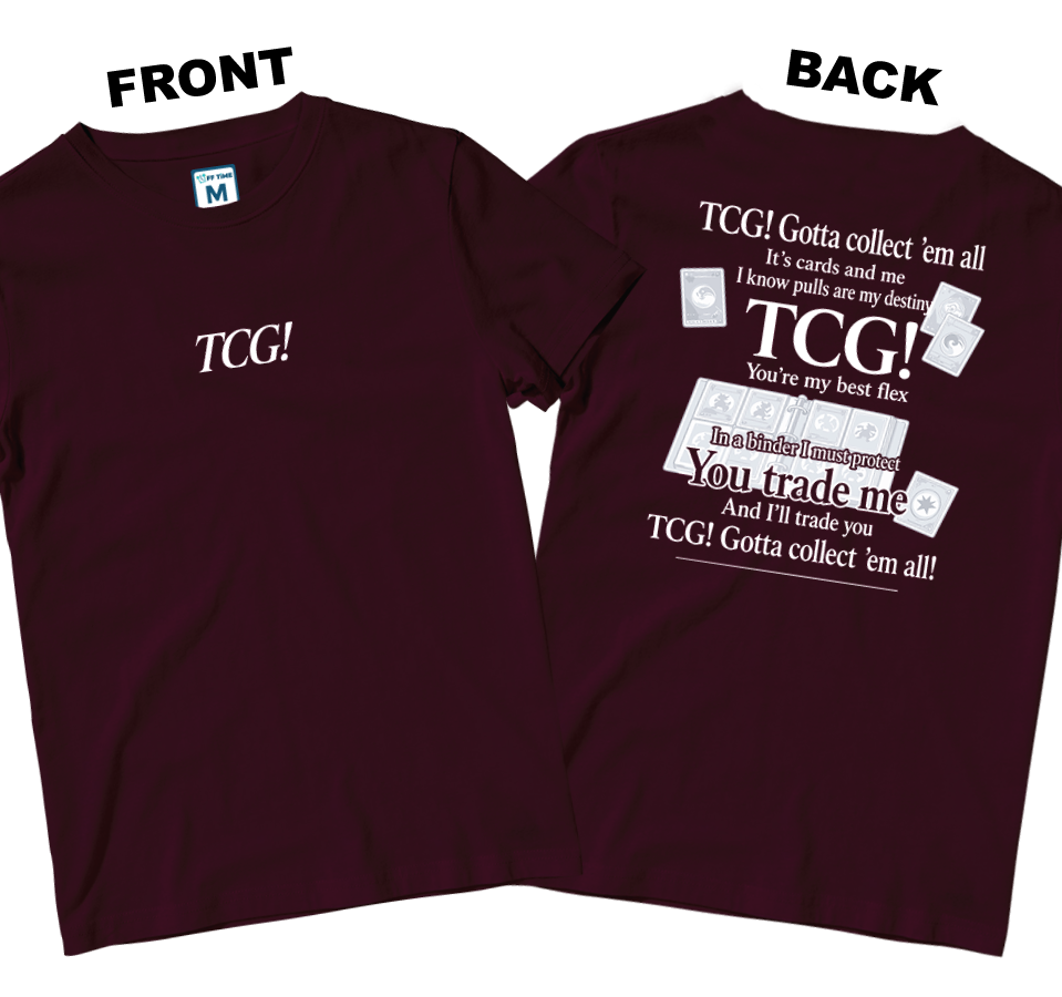 Cotton Shirt: Gonna Collect (Front and Back)