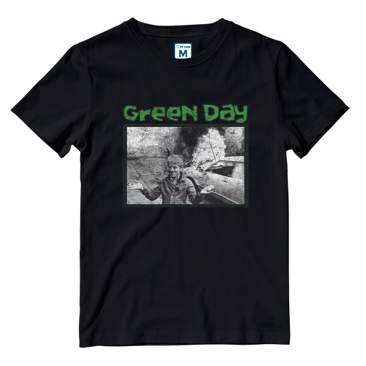 Cotton Shirt: Green Day Savior