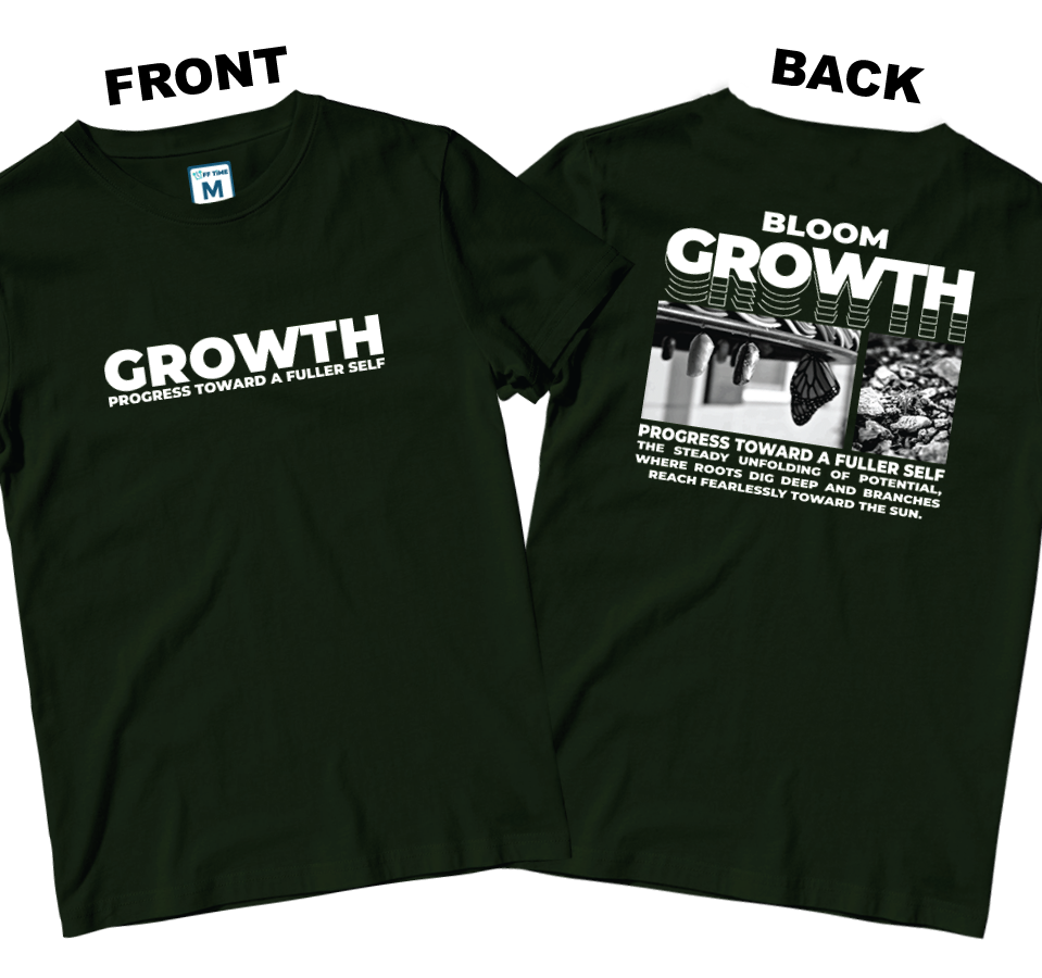 Cotton Shirt: Growth (Front and Back)