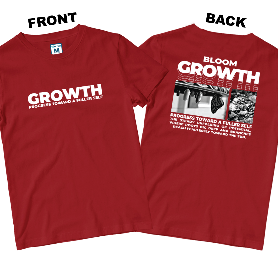 Cotton Shirt: Growth (Front and Back)